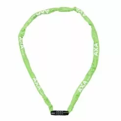 AXA Rigid 120cm Ketjulukko Koodilla, Vihreä