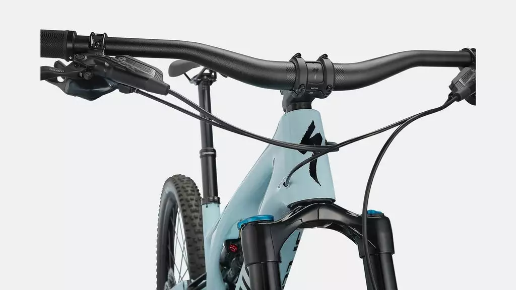 Specialized Stumpjumper Evo Comp (2022) Gloss Arctic Blue/Black - Image 4