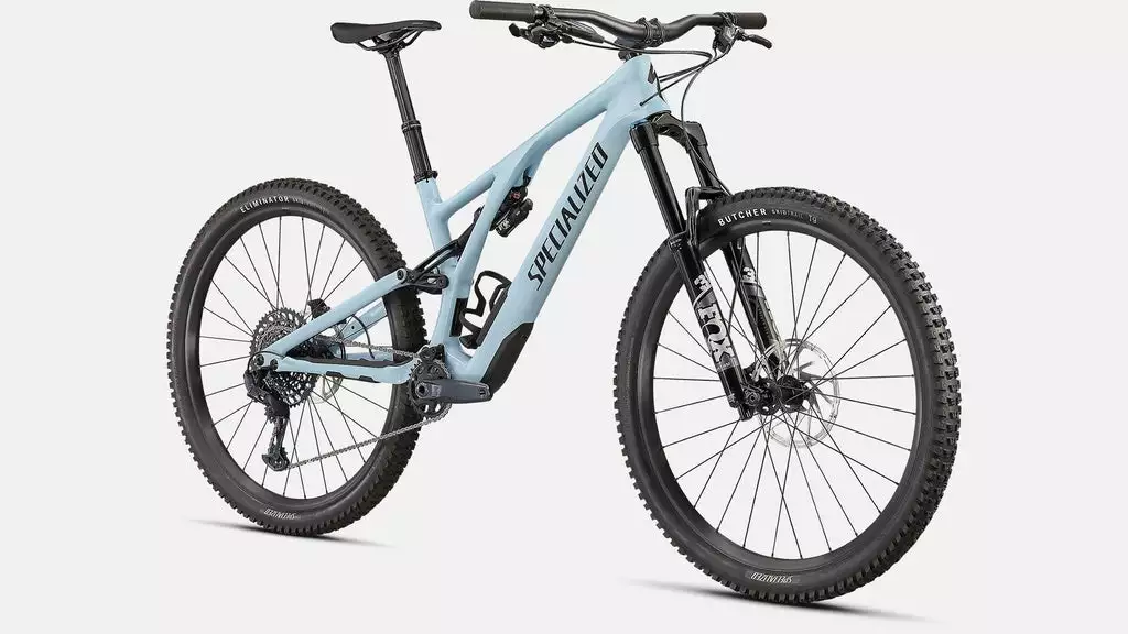 Specialized Stumpjumper Evo Comp (2022) Gloss Arctic Blue/Black - Image 2
